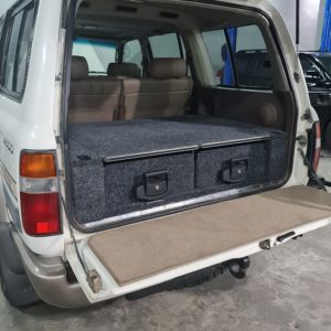 LC80 DRAWER FIXED FLOOR + WING KIT
