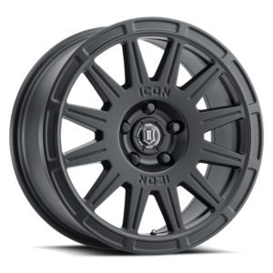 RICOCHET 5×108″ / 17×8 SATIN BLACK
