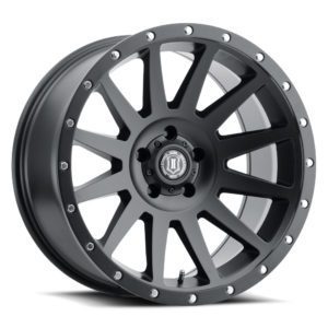 JK/JL/JT (17×8.50) 5 x COMPRESSION SATIN BLACK 5×5 -6 OFFSET