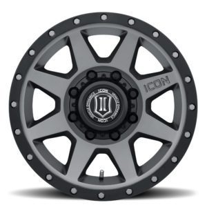 RAM 2500 (17×8.50) 4 x TITANIUM REBOUND HD 8×6.5 +13 OFFSET