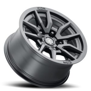 JK/JL/JT (17×8.50) 5 x VECTOR5 SATIN BLACK 5×5 -6 OFFSET
