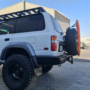 LC 80 (2166mm) SLIMLINE II ROOF RACK KIT