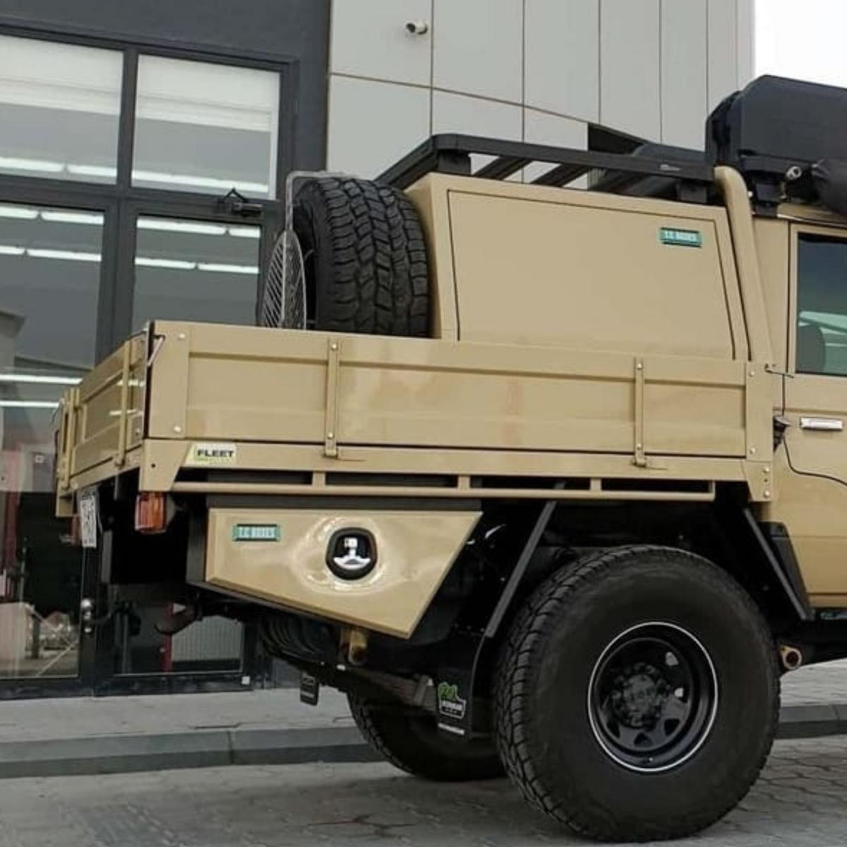 Steel tray 1800mm suits for LC70 Dual Cab
