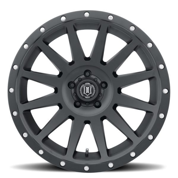 JK/JL/JT (17×8.50) 5 x COMPRESSION SATIN BLACK 5×5 -6 OFFSET
