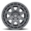 JK/JL/JT (17×8.50) 5 x COMPASS SATIN BLACK 5×5 -6 OFFSET - Image 3