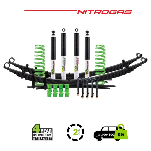 LC78 Nitrogas Suspension Kit 2 Inch Lift 400-600