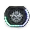 LC70/LC71/LC76/LC78/LC79 Black LED Headlights Coloured Halo + Demon Eyes Clear Lens - Image 2