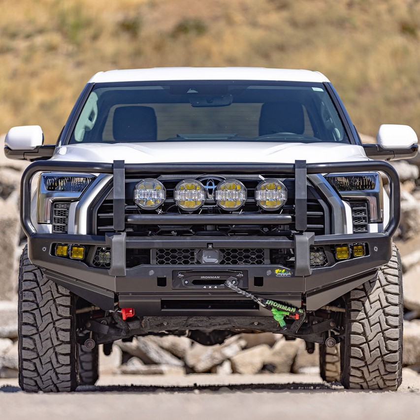 TUNDRA 2022+ PREMIUM TRIPLE HOOP FRONT BUMPER