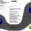 Y60 POLYURETHANE CASTER CORRECTION – 2° OFFSET - Image 2