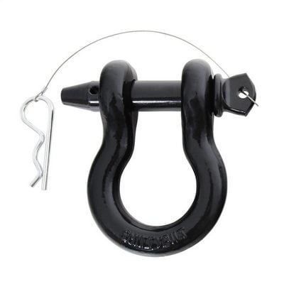 3/4″ Quick Disconnect D-Ring Shackle (Black)