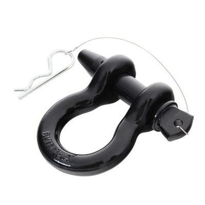 3/4″ Quick Disconnect D-Ring Shackle (Black)