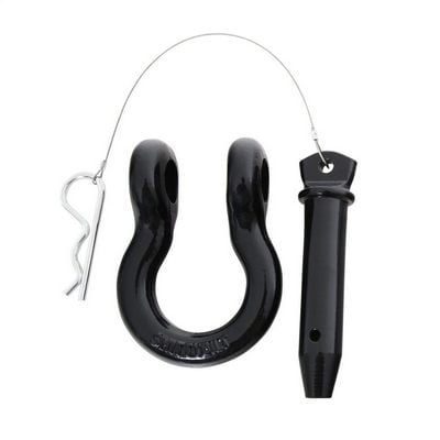 3/4″ Quick Disconnect D-Ring Shackle (Black)