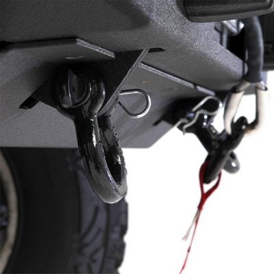 3/4″ Quick Disconnect D-Ring Shackle (Black)