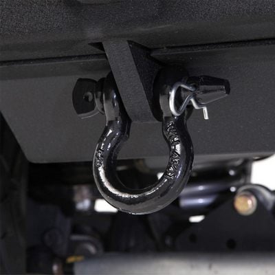 3/4″ Quick Disconnect D-Ring Shackle (Black)
