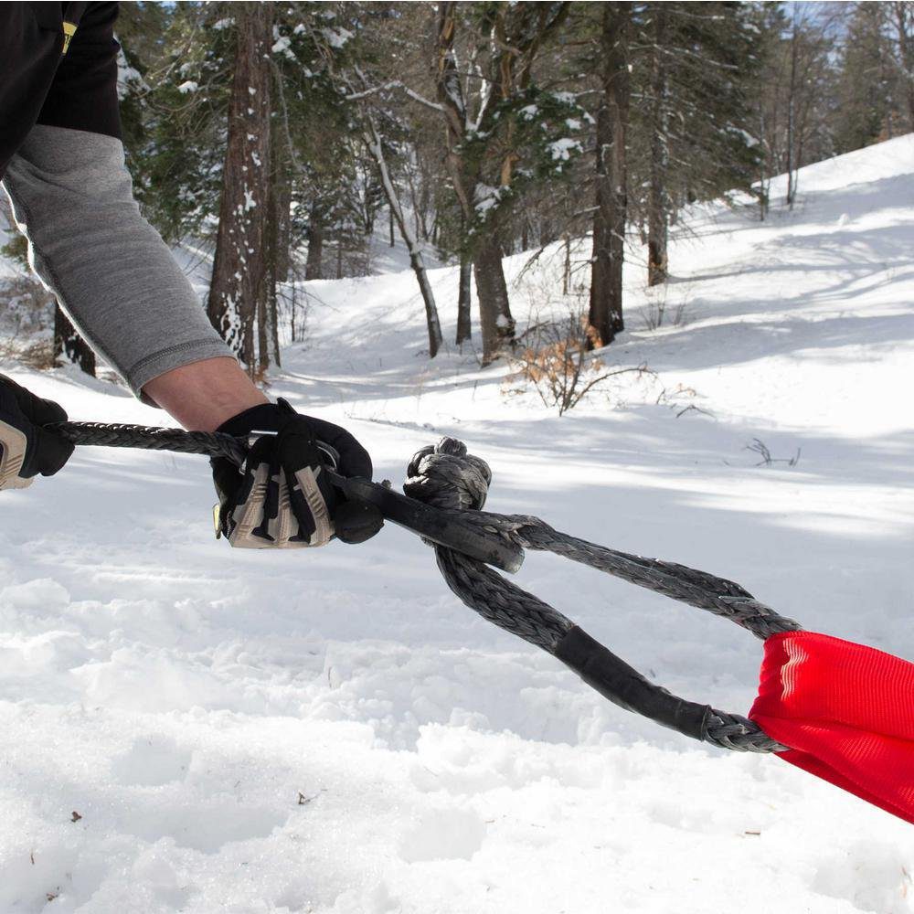 Power Recoil Shackle Rope (Charcoal Gray Rope)