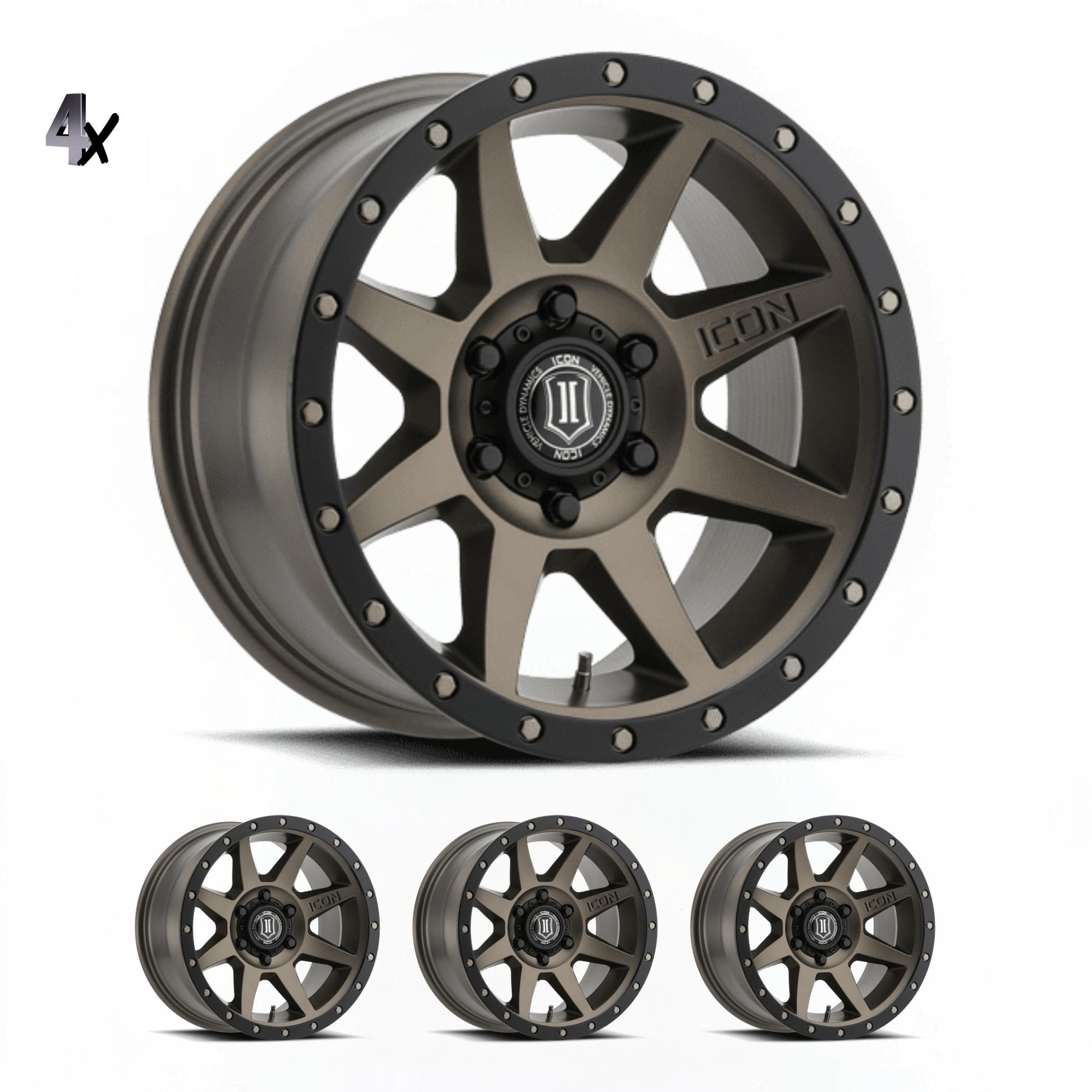 F-150/RAPTOR/EXPEDITION (17×8.50) 4 x REBOUND BRONZE 6×135