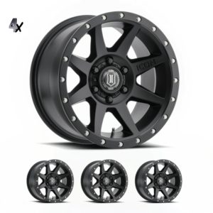 F-150/RAPTOR/EXPEDITION (17×8.50) 4 x REBOUND SATIN BLACK 6×135