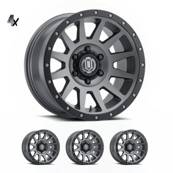 F-150/RAPTOR/EXPEDITION (17×8.50) 4 x COMPRESSION TITANIUM 6×135