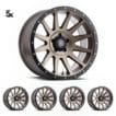 JK/JL/JT (17×8.50) 5 x COMPRESSION BRONZE 5×5 -6 OFFSET