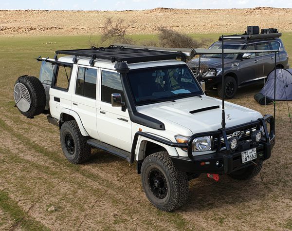 LC76 (2368mm) SLIMLINE II LOW PROFILE ROOF RACK KIT