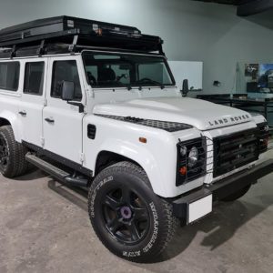 DEFENDER 110 (1983-2016) SLIMLINE II ROOF RACK KIT – KRLD003L