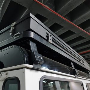 DEFENDER 110 (1983-2016) SLIMLINE II ROOF RACK KIT – KRLD003L