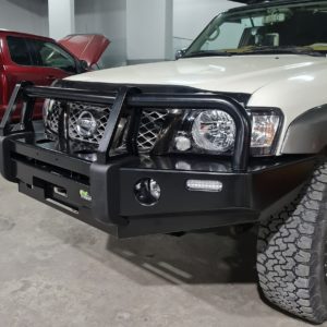 NISSAN PATROL y61 GU S4+ 2005+ PREMIUM DELUXE BULL BAR