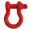 3/4-INCH D-RING SHACKLE WITH ISOLATOR (RED) - Image 2