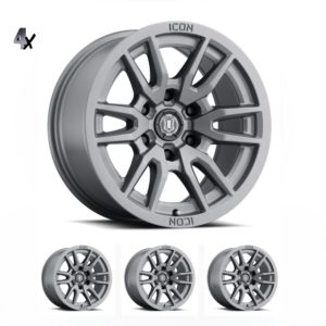 F-150/RAPTOR/EXPEDITION (17×8.50) 4 x VECTOR6 TITANIUM 6×135