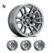 BRONCO (17x8.50) 4x VECTOR6 TITANIUM 6x5.5" (0 OFFSET)