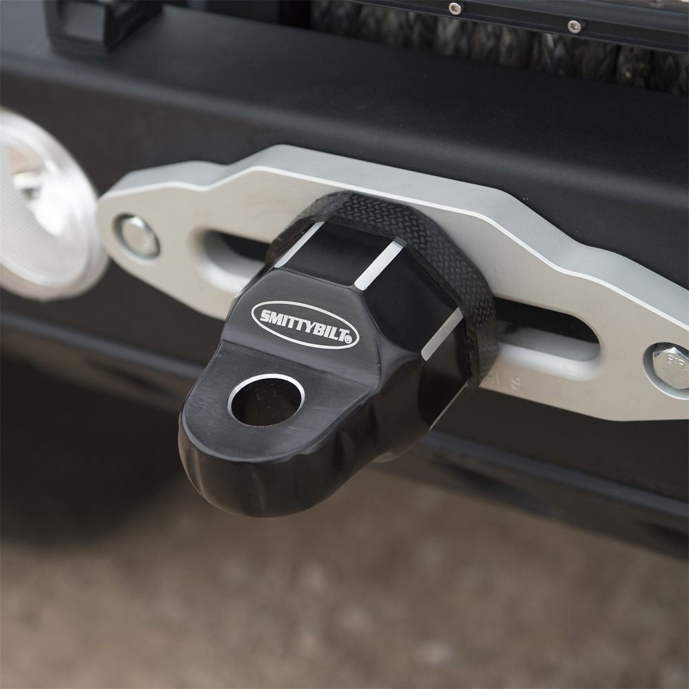 A.W.S Aluminum Winch Shackle (Black)