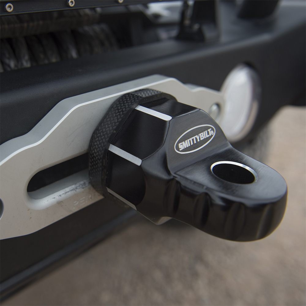 A.W.S Aluminum Winch Shackle (Black)