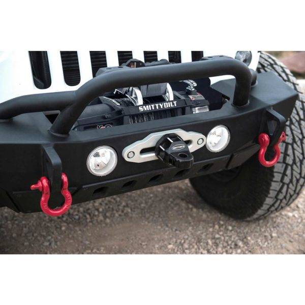 A.W.S Aluminum Winch Shackle (Black)