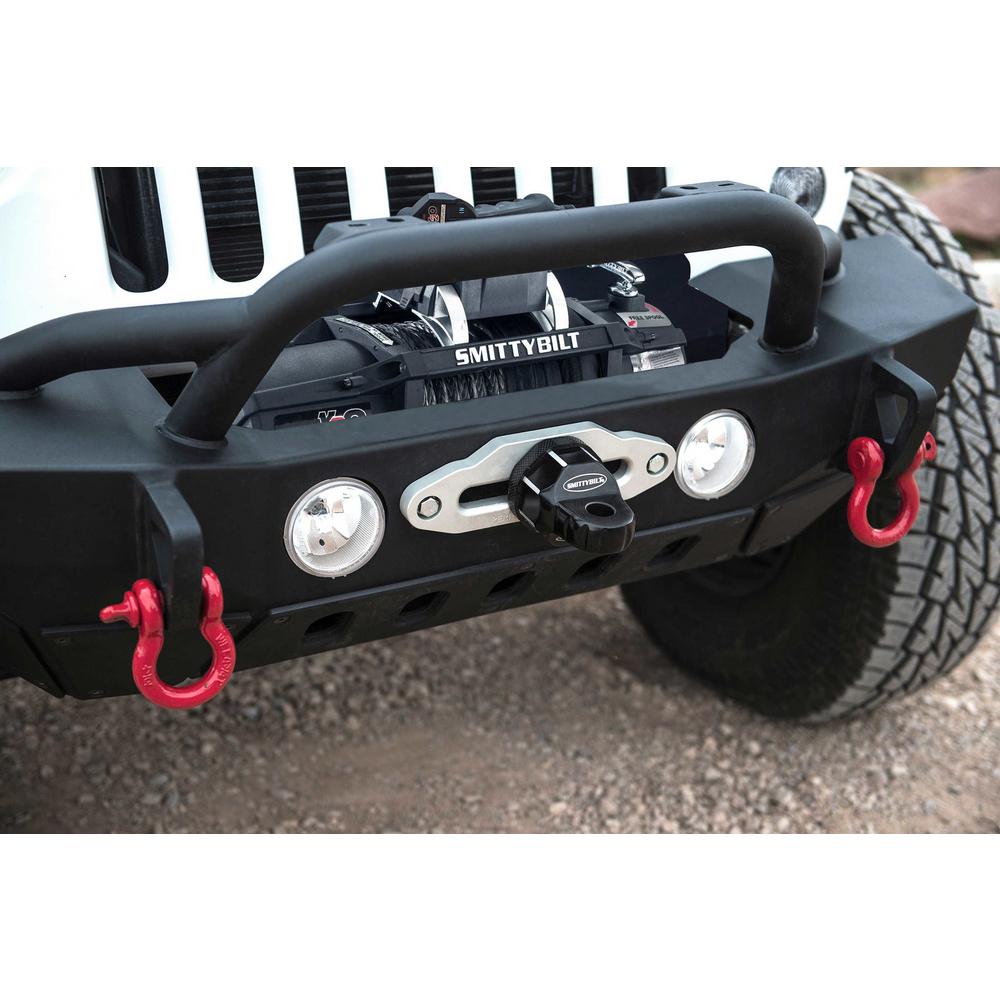 A.W.S Aluminum Winch Shackle (Black)