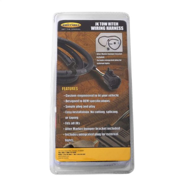 Jeep Wrangler JK, 2 & 4 Dr Trailer Wire Harness