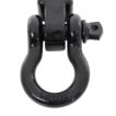 2-inch Receiver Mounted D-Ring Shackle (Black) - Image 2