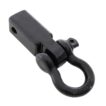 2-inch Receiver Mounted D-Ring Shackle (Black) - Image 3
