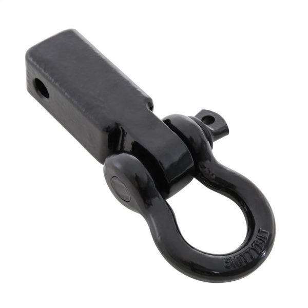 2-inch Receiver Mounted D-Ring Shackle (Black)