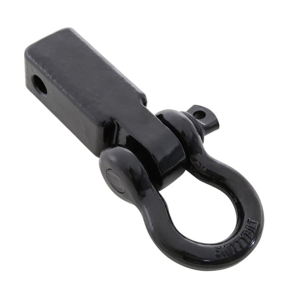 2-inch Receiver Mounted D-Ring Shackle (Black)