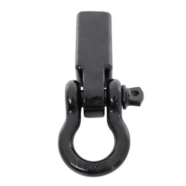 2-inch Receiver Mounted D-Ring Shackle (Black)