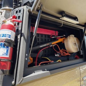 SIDE WINDOW BOXES TO SUIT THE LAND CRUISER 76