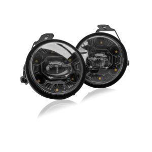 IRONMAN BULL BARS BLACK LED / DRL FOG LIGHT (Pair)