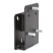 Jeep Wrangler JK/TJ/YJ Tire Relocation Bracket (Black) - Image 2