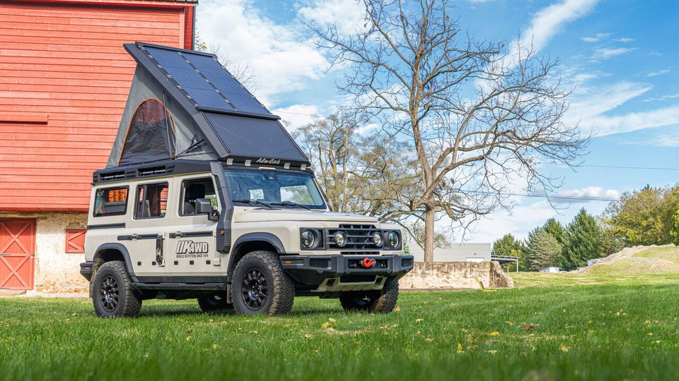 Silenus Roof Conversion for Ineos Grenadier