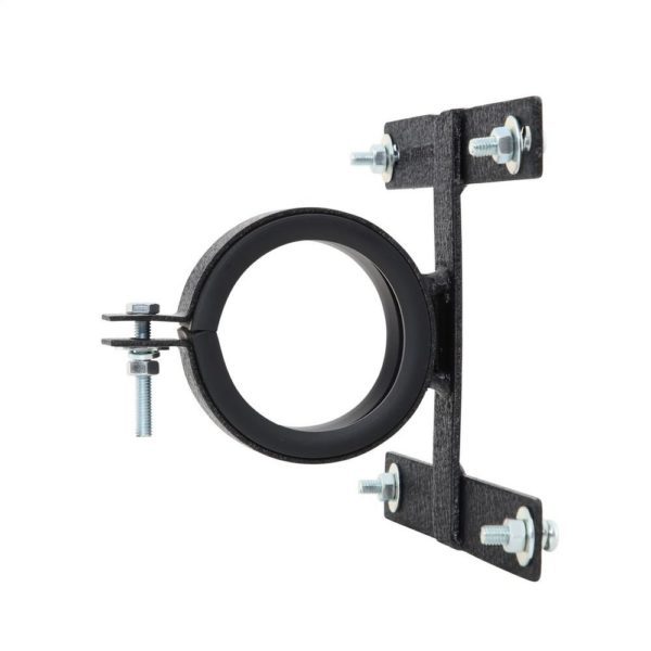 3″ Tube Mounted License Plate Bracket (Black)