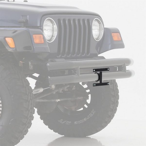 3″ Tube Mounted License Plate Bracket (Black)