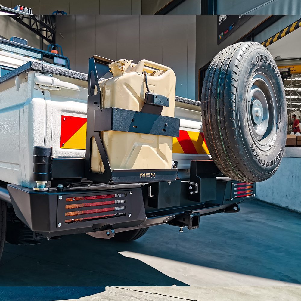 LC79 Rear bumper with Provision Towing hook