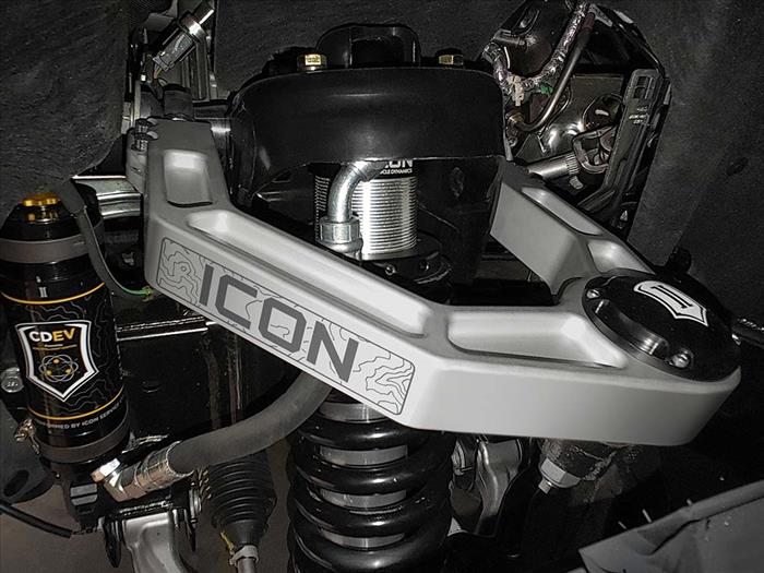 ICON 2021-2023 FORD BRONCO BILLET UPPER CONTROL ARM/DELTA JOINT PRO KIT