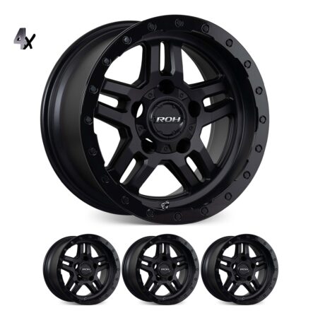 Prado 250 (17X9) 4x Hammer Wheels (6/139) +25 OFFSET