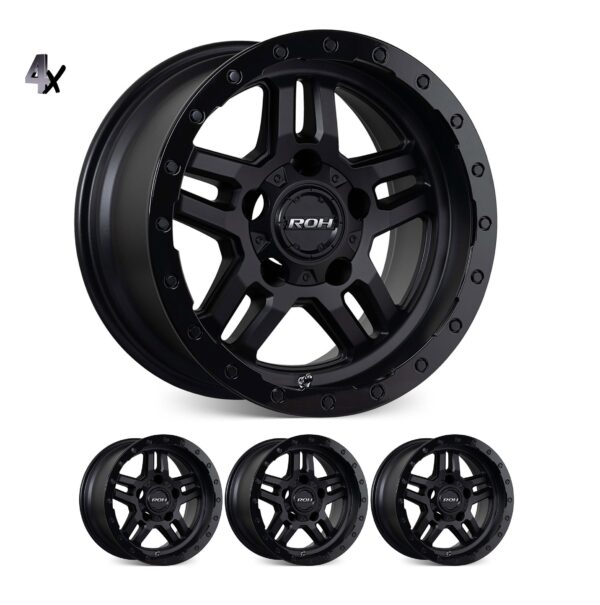 Prado 250 (17X9) 4x Hammer Wheels (6/139) +25 OFFSET